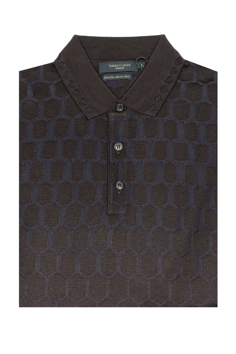 Поло ENRICO CERINI 224007/BROWN