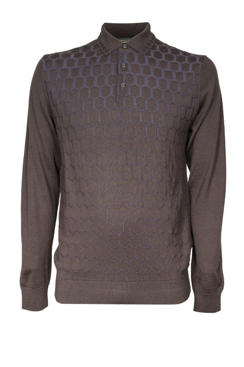 Поло ENRICO CERINI 224007/BROWN