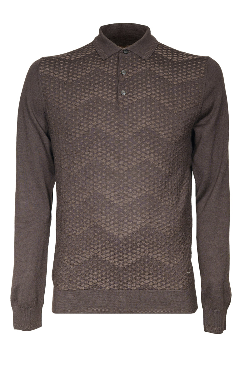 Поло ENRICO CERINI 224009/BROWN