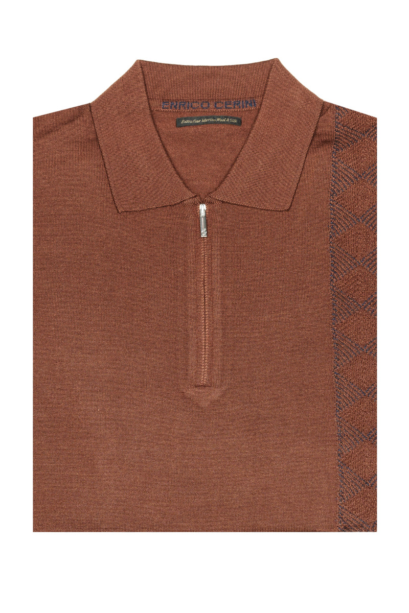 Поло ENRICO CERINI 224107/COPPER