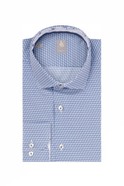 Фото рубашки Полуприлегающий силуэт Рубашка JACQUES BRITT, цвет синий