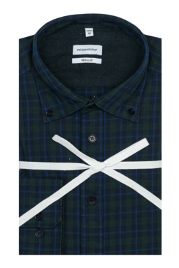 Фото рубашки Прямой силуэт Рубашка SEIDENSTICKER, цвет серый