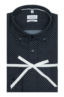 Фото рубашки Прямой силуэт Рубашка SEIDENSTICKER, цвет синий