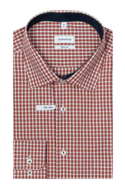 Фото рубашки Прямой силуэт Рубашка SEIDENSTICKER, цвет оранжевый