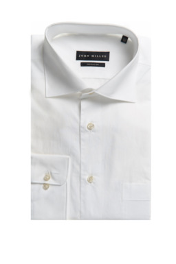 Фото рубашки Прямой силуэт Рубашка JOHN MILLER, цвет белый