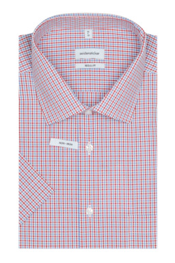 Фото рубашки Прямой силуэт Рубашка SEIDENSTICKER, цвет красный