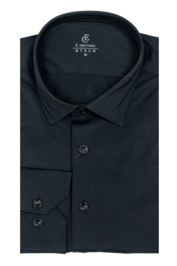 Фото рубашки Приталенный силуэт Рубашка ENRICO CERINI, цвет черный